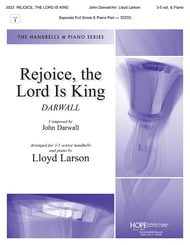 Rejoice, the Lord Is King Handbell sheet music cover Thumbnail